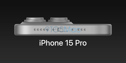 Renderképek az iPhone 15 Pro modellről.