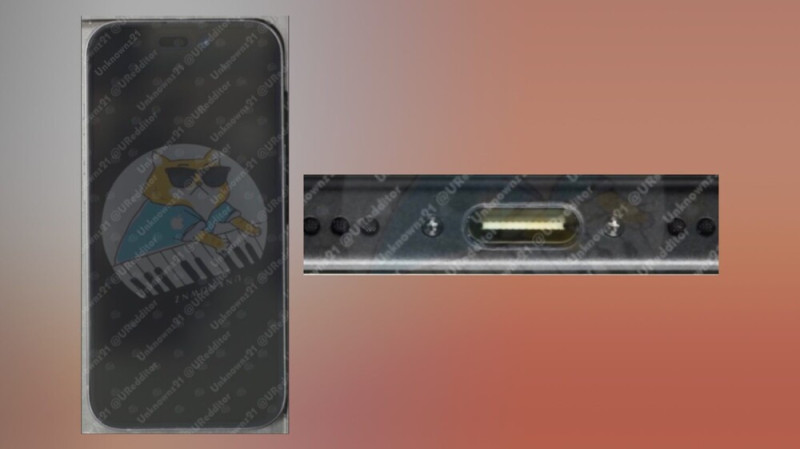 Állítólag ezen a képen egy iPhone 15 látható.