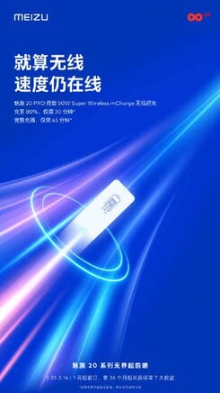 A Meizu által közölt információk az új készülék hardveréről.