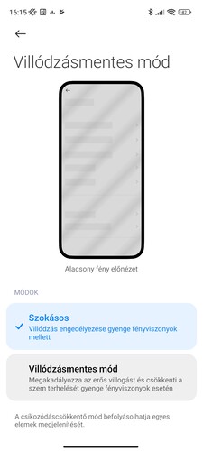 Beállítási lehetőségek a kijelzőre vonatkozóan