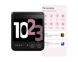 Beállítási lehetőségek az új Razr külső kijelzőjére vonatkozóan