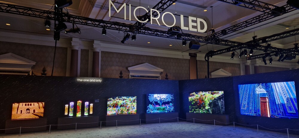 Samsung Micro LED megjelenítők