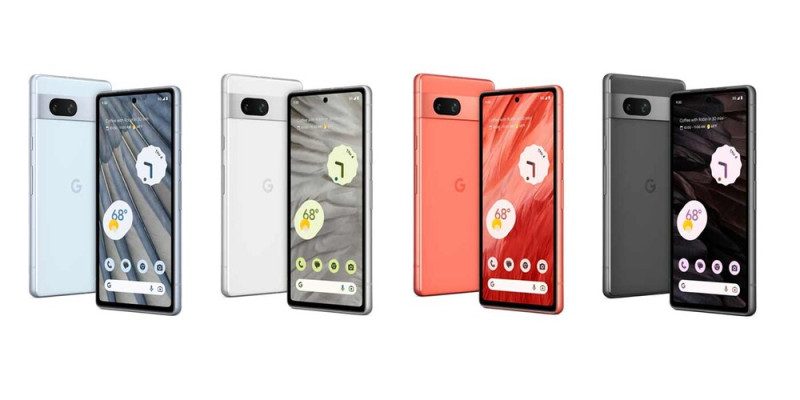 Az új Pixel 7a színei