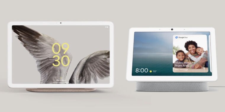 The Pixel Tablet as a smart home display