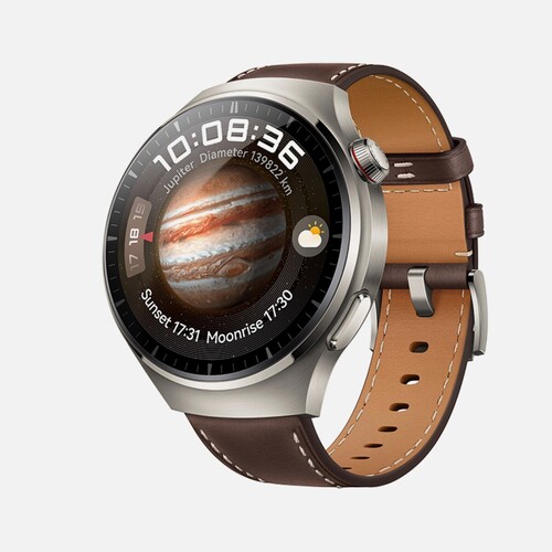Huawei Watch 4 Pro bőr szíjjal