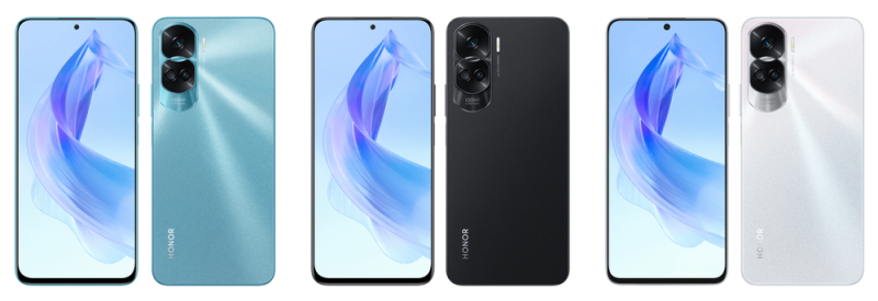 Honor 90 Lite három színben