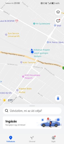 A Petal Térkép épületen belül navigálni még nem tud úgy, mint az Apple Térkép, de a péázán belüli boltok helyét egész pontosan jelzi