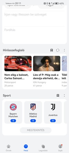 A Petal Search kereső
