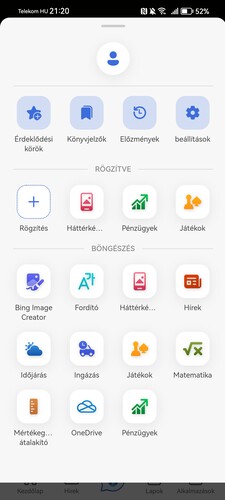 Az Edge böngésző