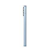 A Redmi Note 12R kék színben, minden oldalról