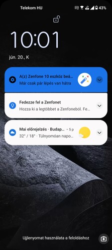 Zen UI a Zenfone 10-en
