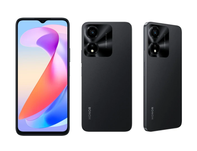 Honor X6a fekete színben