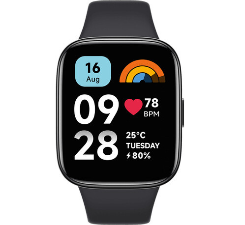 Csak a klasszikus ezüstszürke és fekete Redmi Watch 3 Active érkezett Európába, miközben Kínában ugyanez a modell Youth Edition néven színes tokozással is kapható