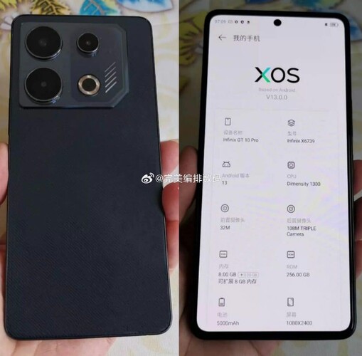 Balra a GT 10 Pro, jobbra a GT 10 Pro+