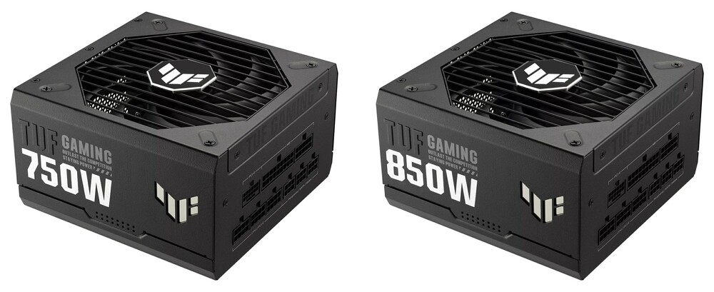 ASUS TUF Gaming 750W és 850W Gold