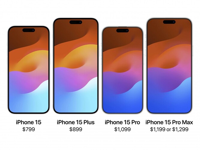 Így alakulhat az iPhone 15-ök mérete és a széria árai dollárban