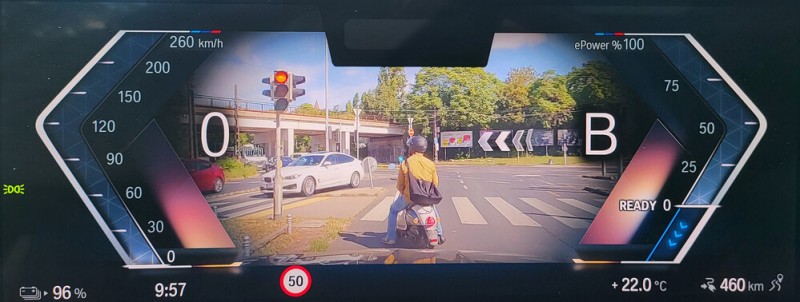 Kameraképre vetített navigáció