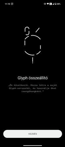 Glyph beállítási lehetőségek (további képek a galériában)