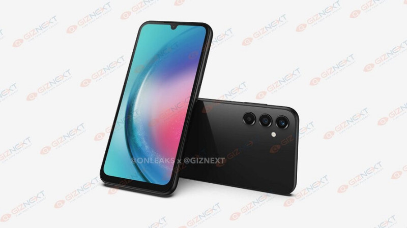 Renderkép a Galaxy A25 5G-ről
