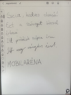 Kézzel írott szöveg gépelt szöveggé konvertálása