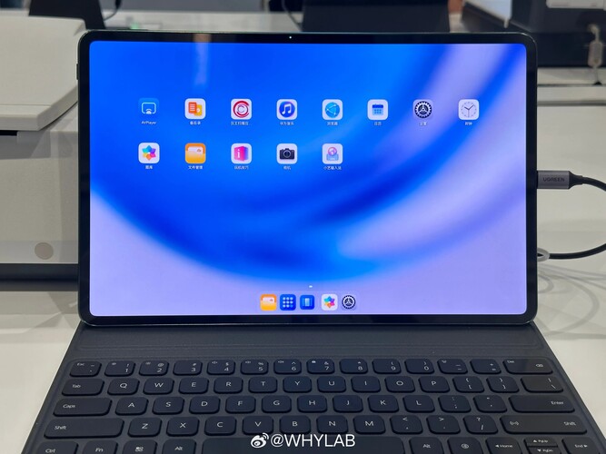 HarmonyOS Next egy táblagépen