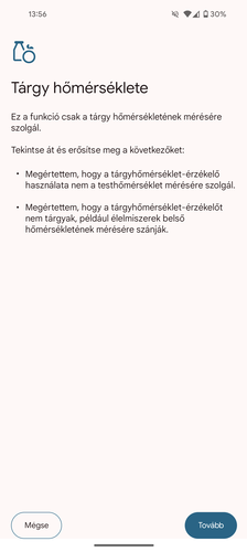 A hőmérő alkalmazás