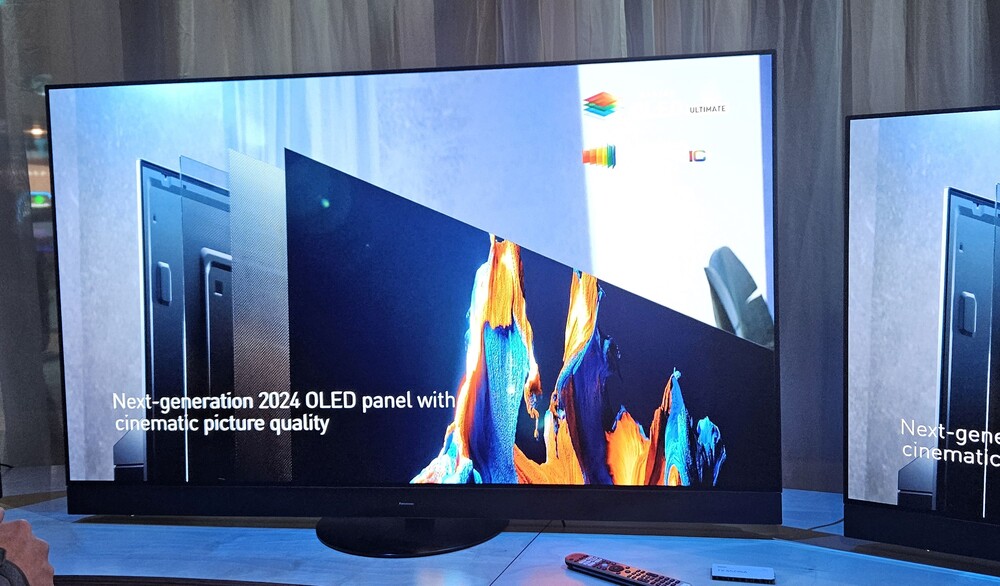 LG Display csúcs OLED panel egy 2024-es Panasonic tévében