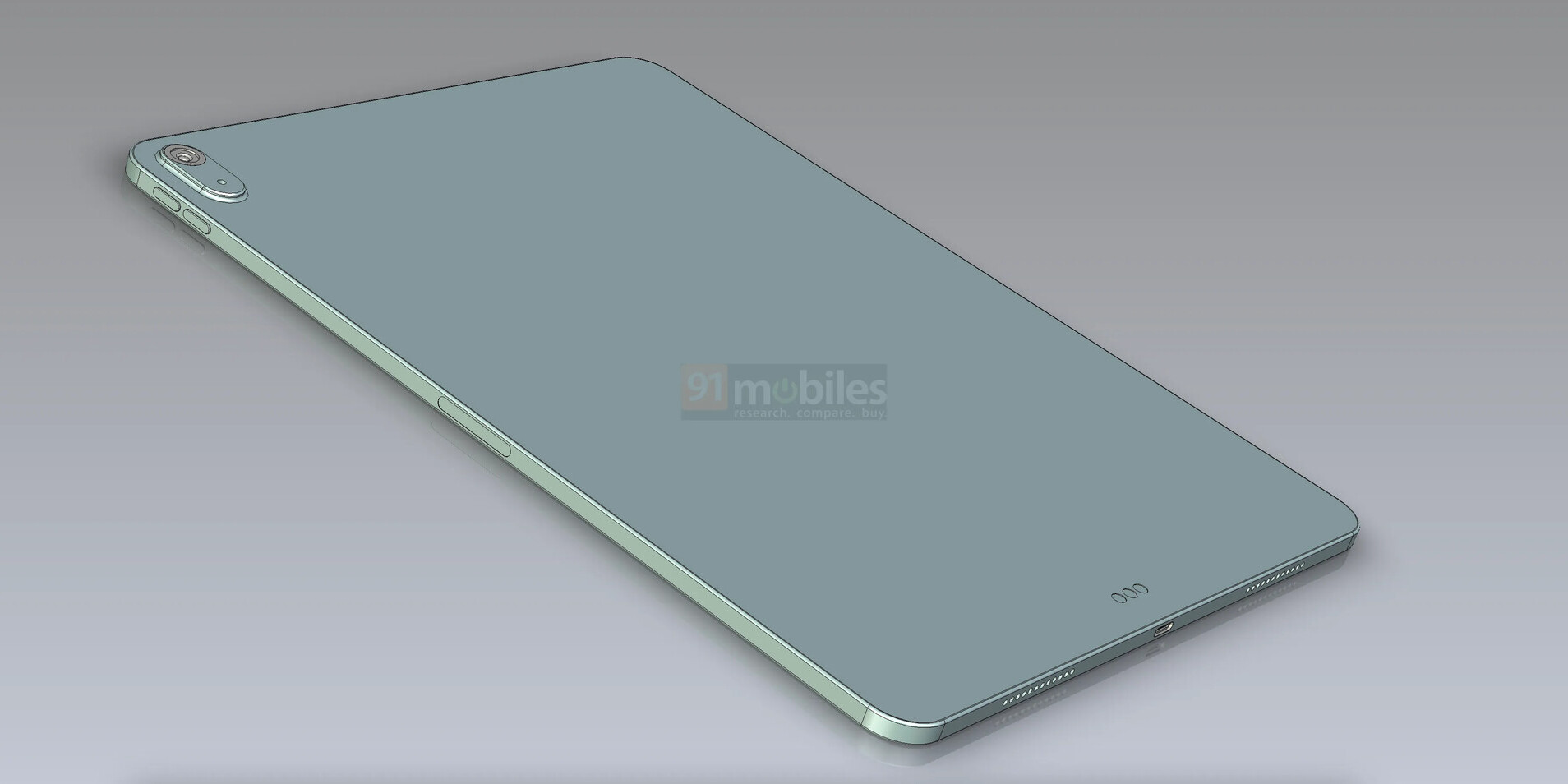 Rendereken a 12,9”-es iPad Air