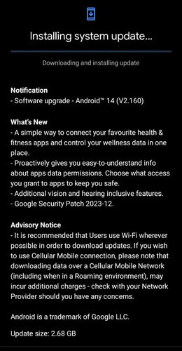 Így jött meg az indiai frissítés