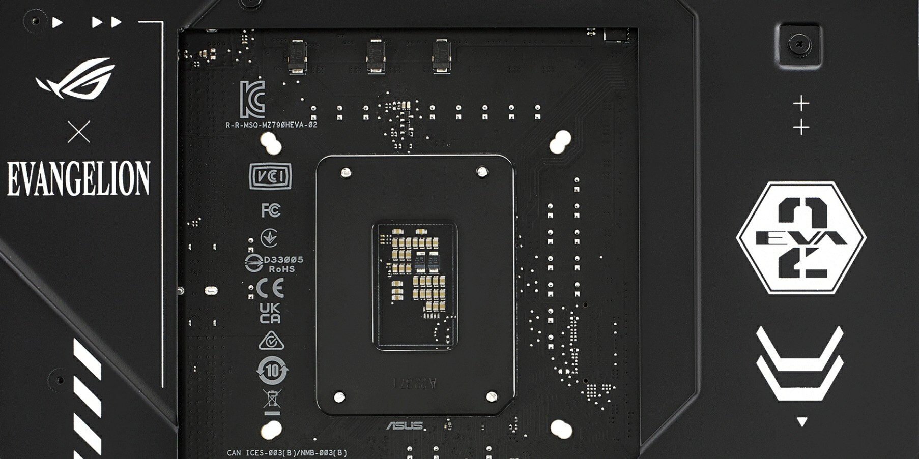 Befutott az ASUS ROG EVA-02 szériás alaplapjának kozmetikázott változata