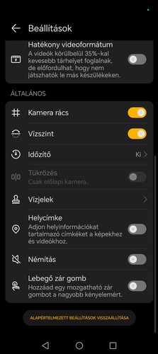 Így néz ki a kameraszoftver