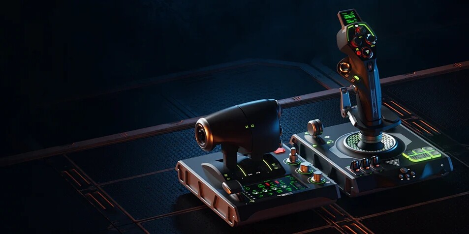 Komolyabb joystick-gázkar kombó érkezett Turtle Beach emblémával