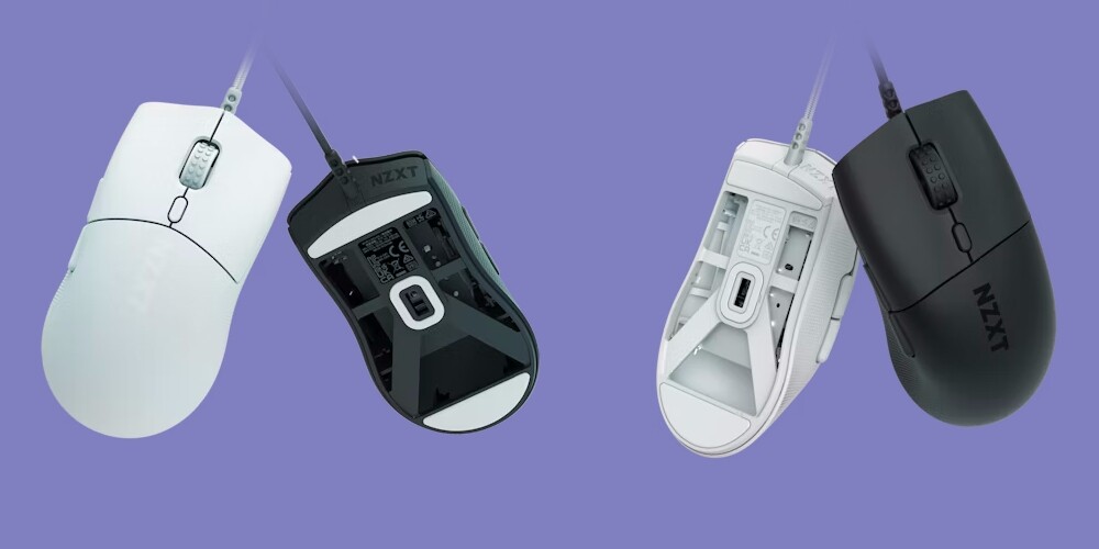8 kHz-et tudó, optikai kapcsolós NZXT egerek léptek a színre