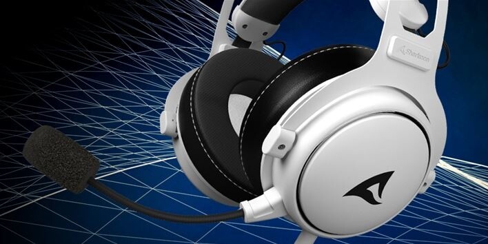 Fehér gaming headset érkezett a Sharkoontól