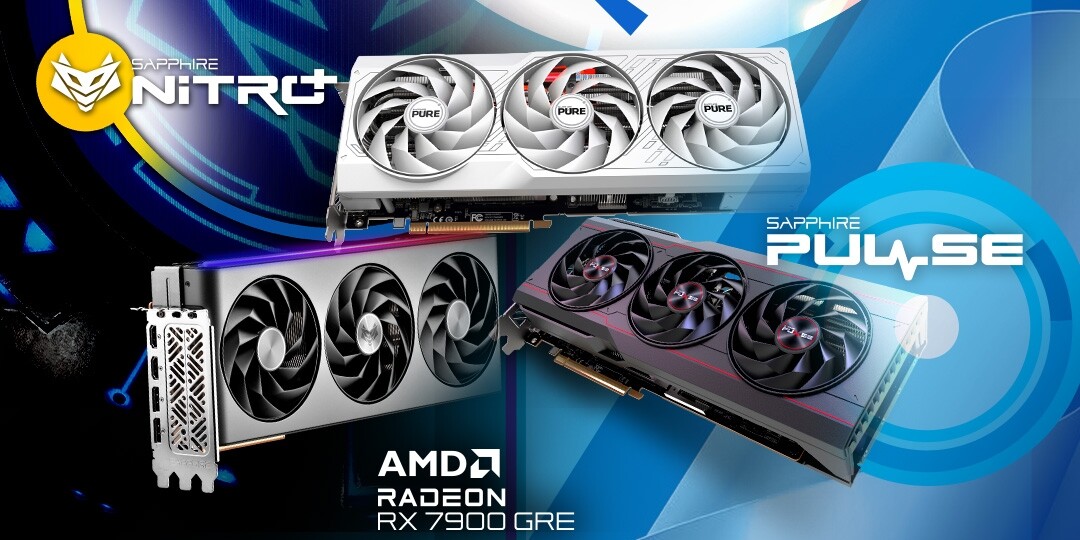 AMD Radeon RX 7900 GRE, ezúttal Sapphire-féle körítéssel