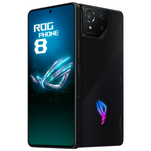 A ROG Phone 8 fekete színben