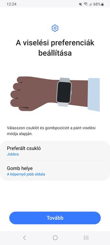 A csatlakoztatási folyamat végtelenül egyszerű Samsung készüléken