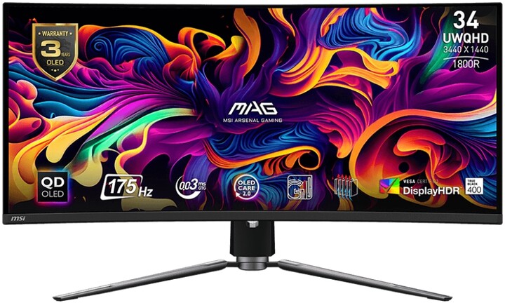 MSI MAG 34CQP QD-OLED