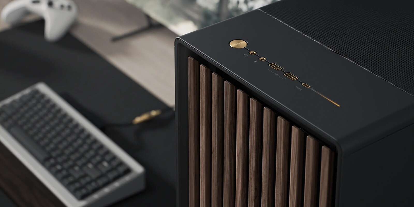 A Fractal Design fával díszített toronyházának testvére született