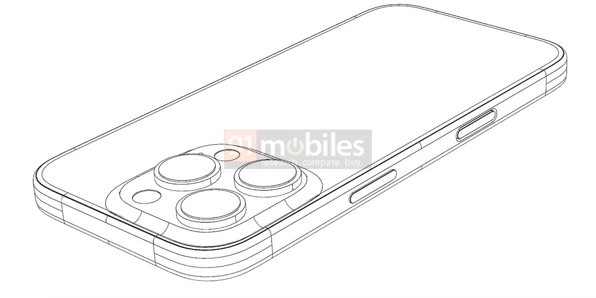 La imagen renderizada muestra el supuesto nuevo botón para el iPhone 16 Pro