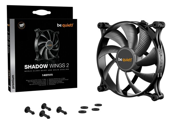 140 mm-es be quiet! Shadow Wings 2 (BL086)