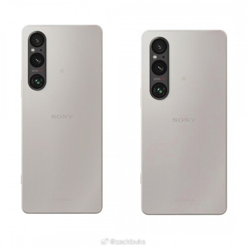 Balra az Xperia 1 V, jobbra pedig az Xperia 1 VI lehetséges formája