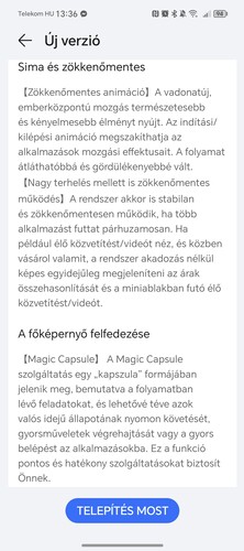 Ma reggel jelzett a Magic V2, hogy itt az Android 14