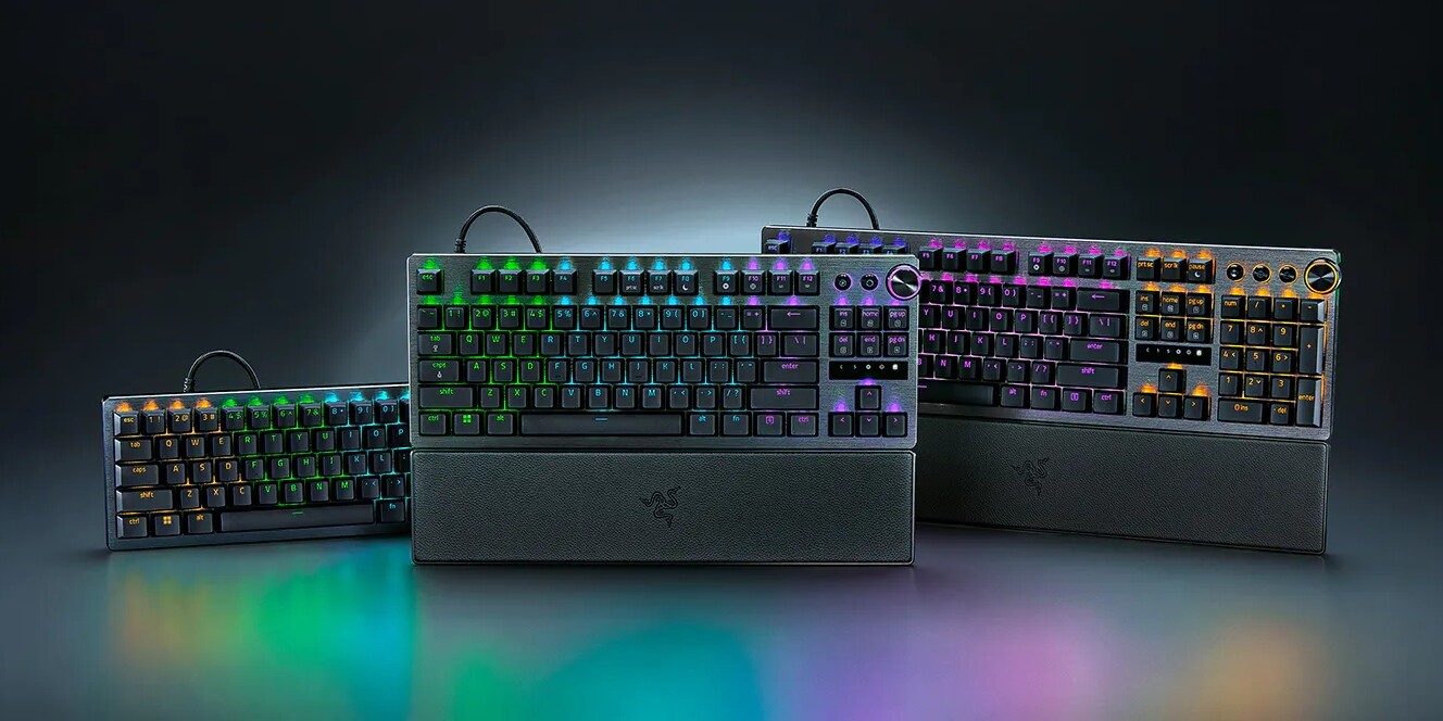 Analóg kapcsolós klaviatúrák triója a Razer fémjelzésével