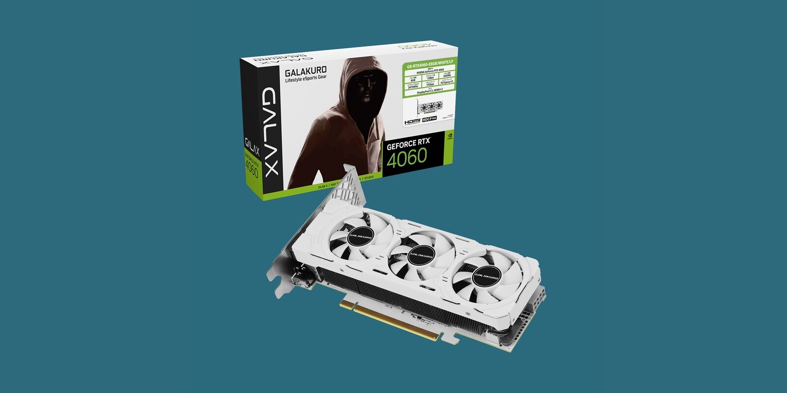 Ízlésesre sikerült a Galax alacsony profilú GeForce RTX VGA-ja