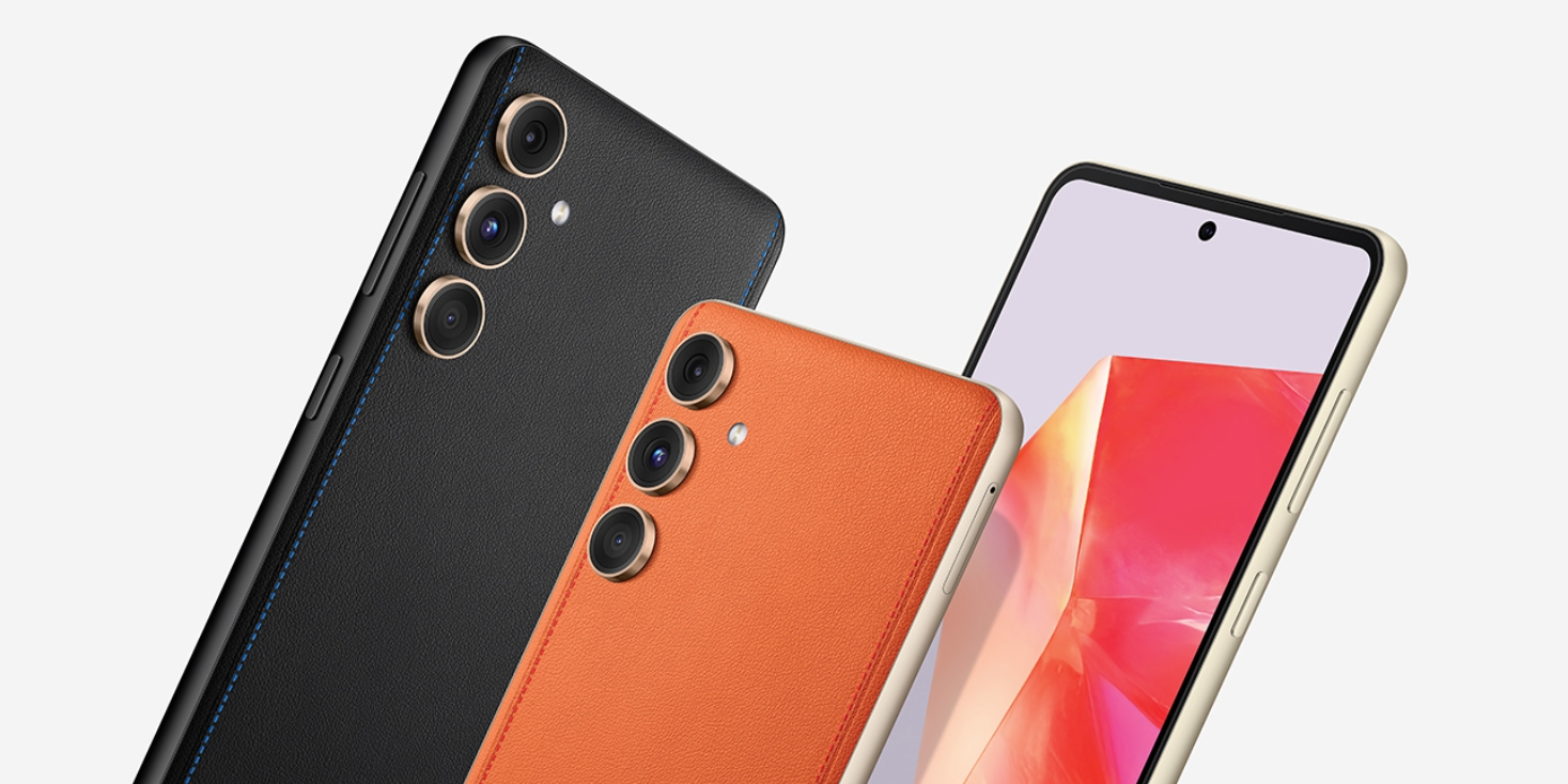 Bőrkötést kapott a Galaxy M55 Kínában