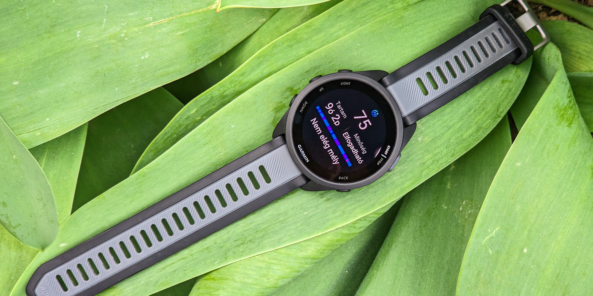 Garmin Forerunner 165 - alapozó edzés