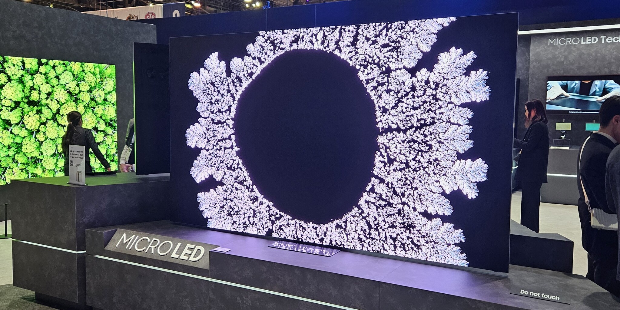 A Samsung hazánkban is piacra dob idén egy friss Micro LED tévét
