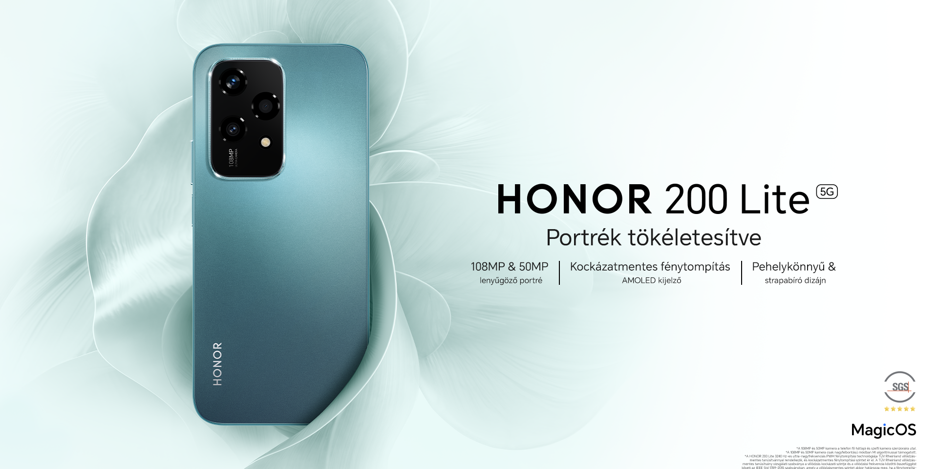 Magyarországon is kapható a Honor 200 Lite, ennyibe kerül