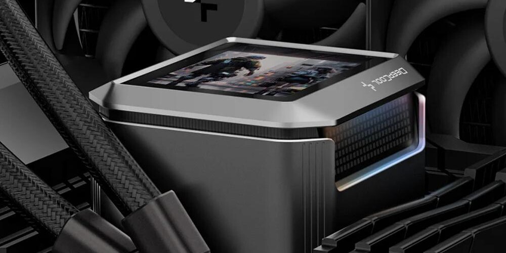 Fekete misztikum: DeepCool Mystique 360 vízhűtés